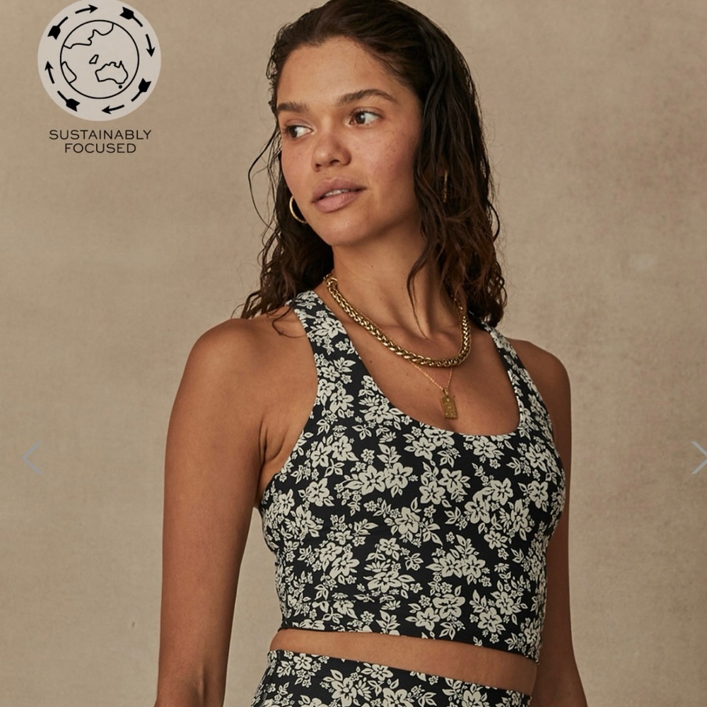 Brand new with tags the upside bloom Margo sports bra/crop